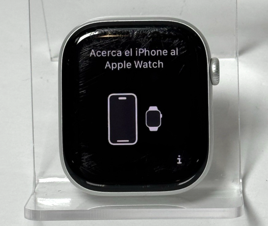 Apple Watch Series 10 46mm Silver A3003 GPS+Cell Unlocked *NO BAND READ*