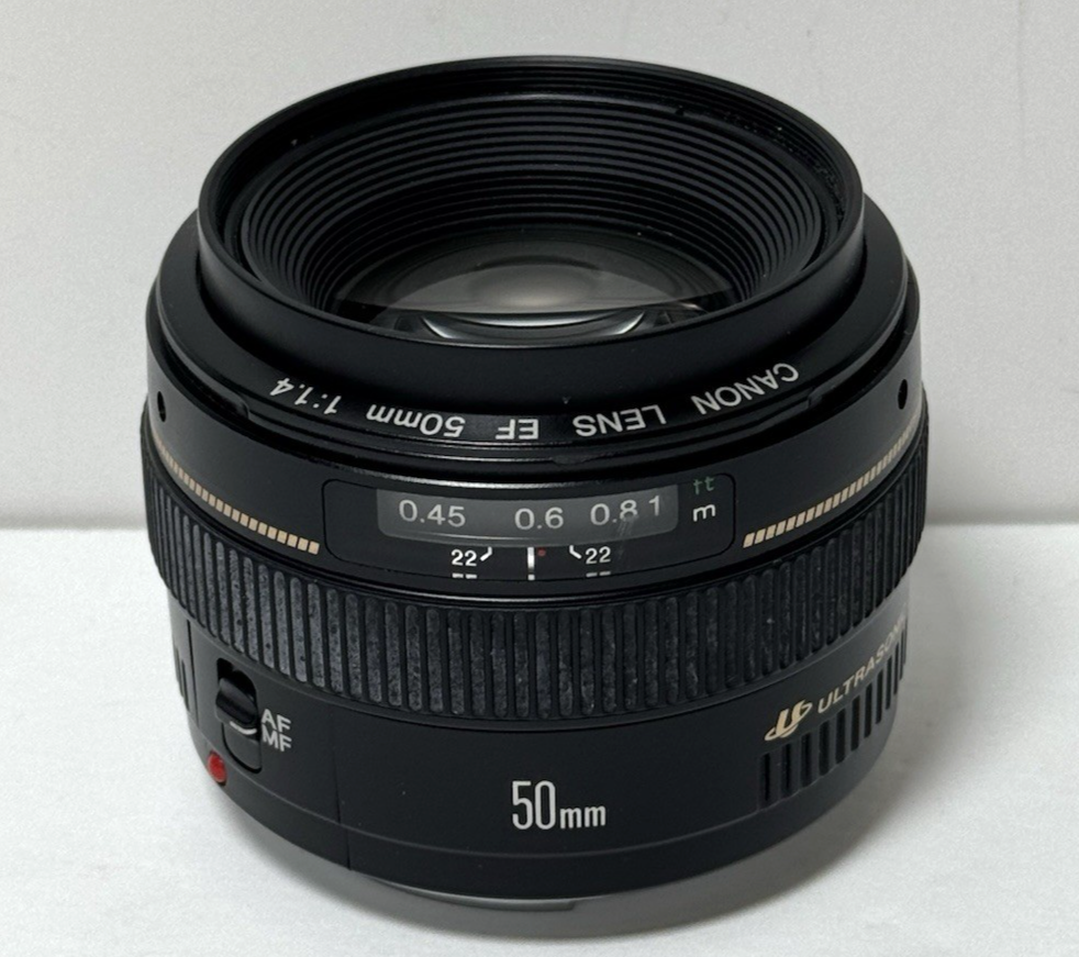 Canon Ultrasonic Lens EF 50mm 1:1.4