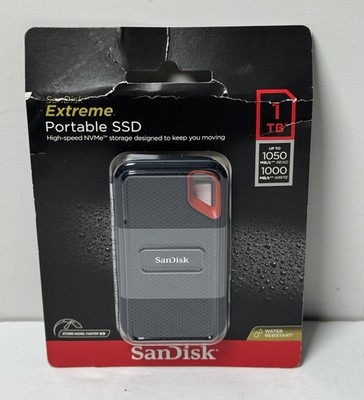 SanDisk - Extreme Portable 1TB External USB-C NVMe SSD