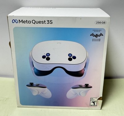 Meta Quest 3S 256GB with Batman: Arkham Shadow Game Bundle-New Sealed