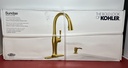 [7320-3, 7768-2] Kohler Sundae Pull Down Kitchen Faucet - Gold (R29475-SD-2MB) BRAND NEW