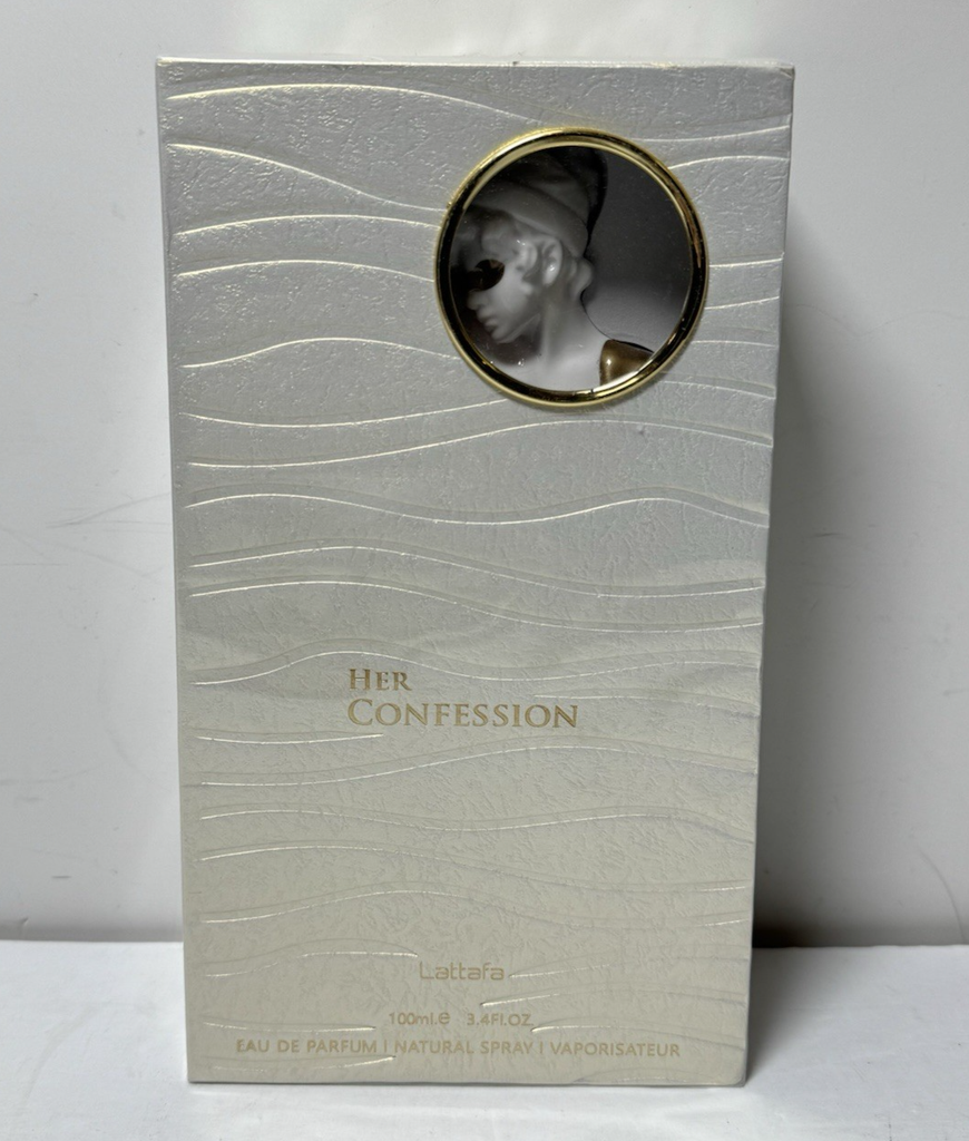 Lattafa Her Confession Eau de Parfum Spray for Women 3.4 Oz | BRAND NEW