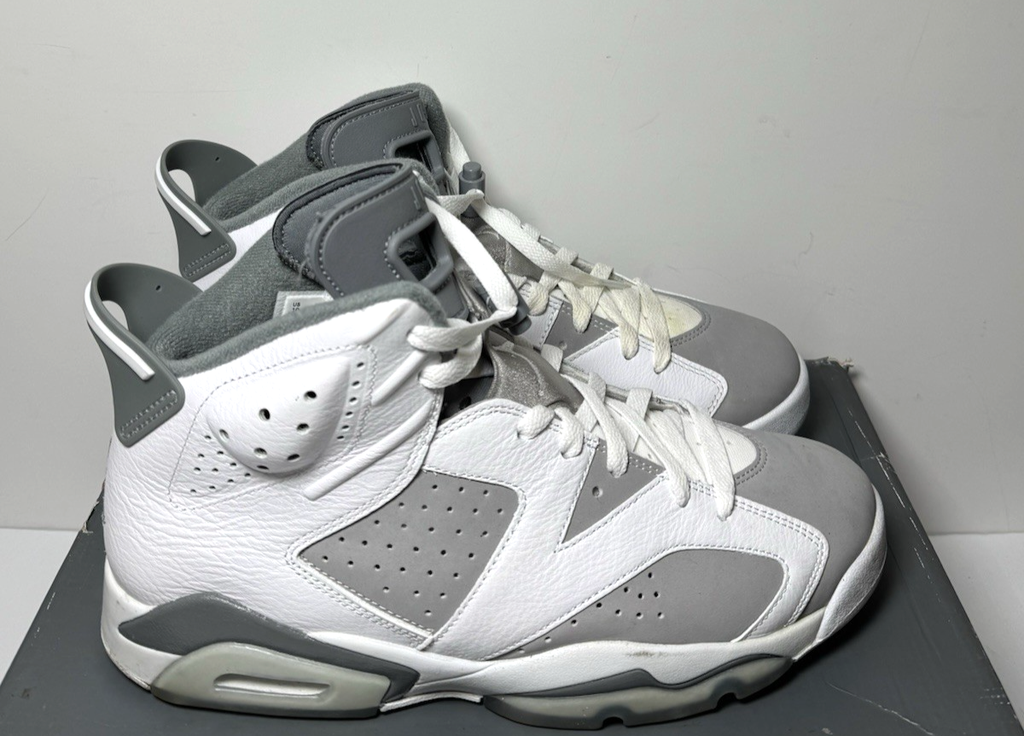 Jordan 6 Retro Cool Grey Men's CT8529-100 - US Men's Size 10
