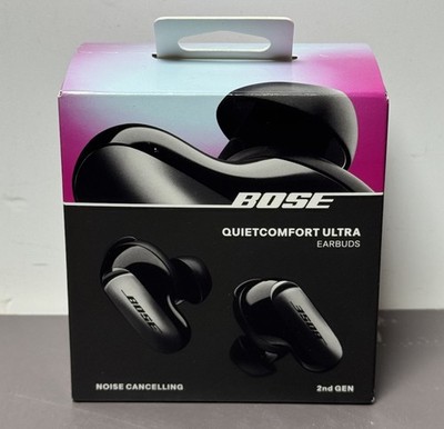Bose QuietComfort Ultra True Wireless Noise Cancelling Earbuds 2nd Gen Black-New
