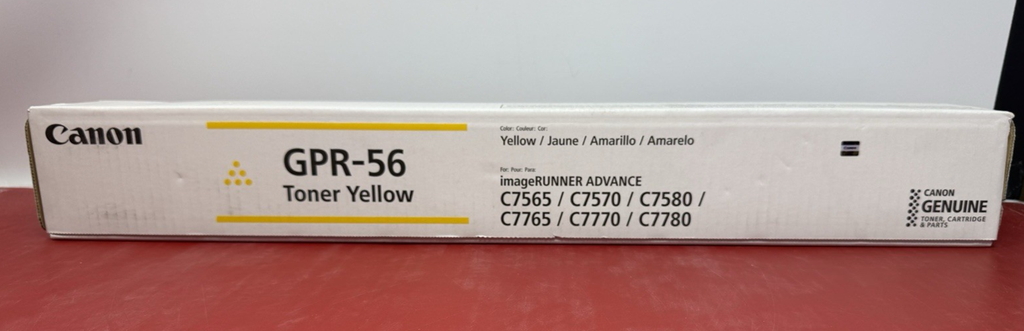 Canon Genuine OEM - GPR-56 Toner Cartridge - Yellow - Brand New Factory Sealed