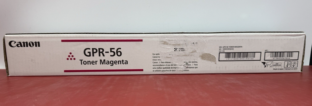 Canon GPR-56 (1000C003) Magenta Toner Cartridge Genuine OEM Original Brand New