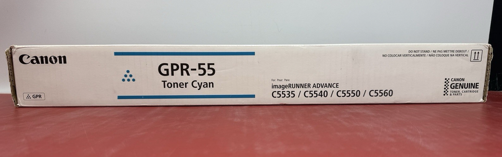 Genuine Canon GPR-55 (0482C003AA) Cyan Toner Cartridge - NEW SEALED