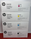 [13276-1] HP 410X Black Cyan Magenta Yellow Toner Set CF410XC CF411XC CF412XC CF413XC