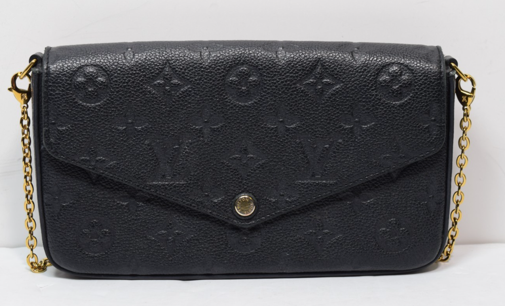 Louis Vuitton Pochette Félicie Empreinte Black -Model M64064