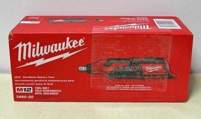 Milwaukee 2460-20 M12 12V Lithium-Ion Cordless Rotary Tool (Tool-Only)