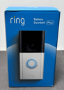[13350-7] Ring Doorbell Plus Smart Wi-Fi Satin Nickel - Brand New