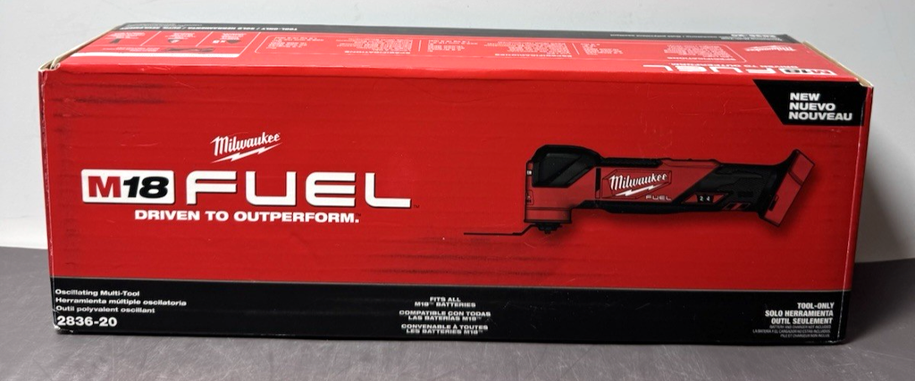Milwaukee 2836-20 M18 FUEL 18V Li-Ion Oscillating Only Multi-Tool-New