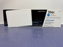 HP 206X Cyan High Yield Toner Cartridge (W2111X) - New Factory Sealed 1/25