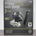 [13497-1] Skull Shaver: Pitbull Gold PRO Electric Razor & Baby Beast Trimmer for Men