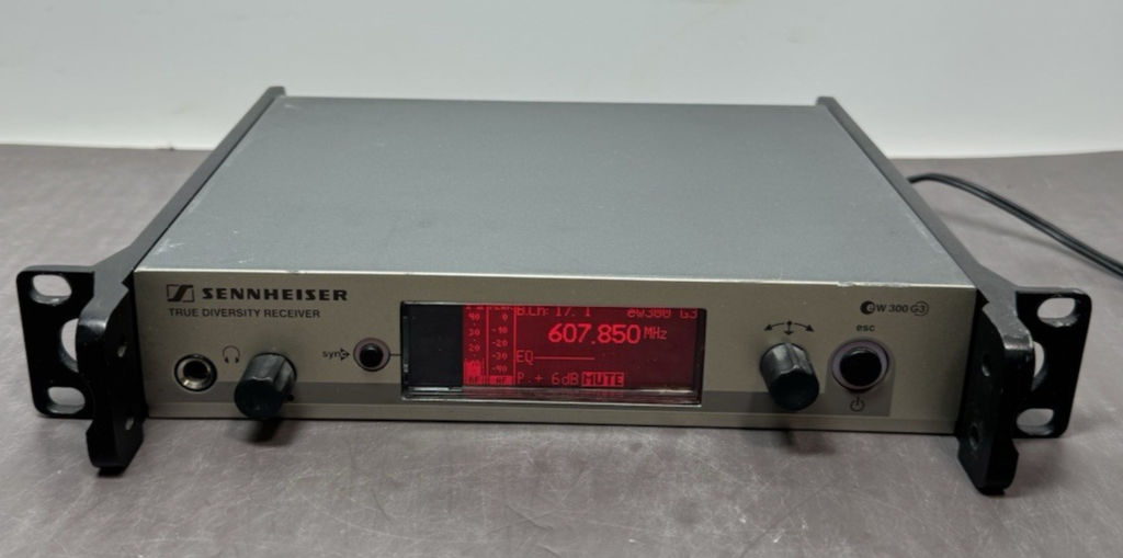 Sennheiser True Diversity Receiver EM300 G3 & Frequency 566-608MHz