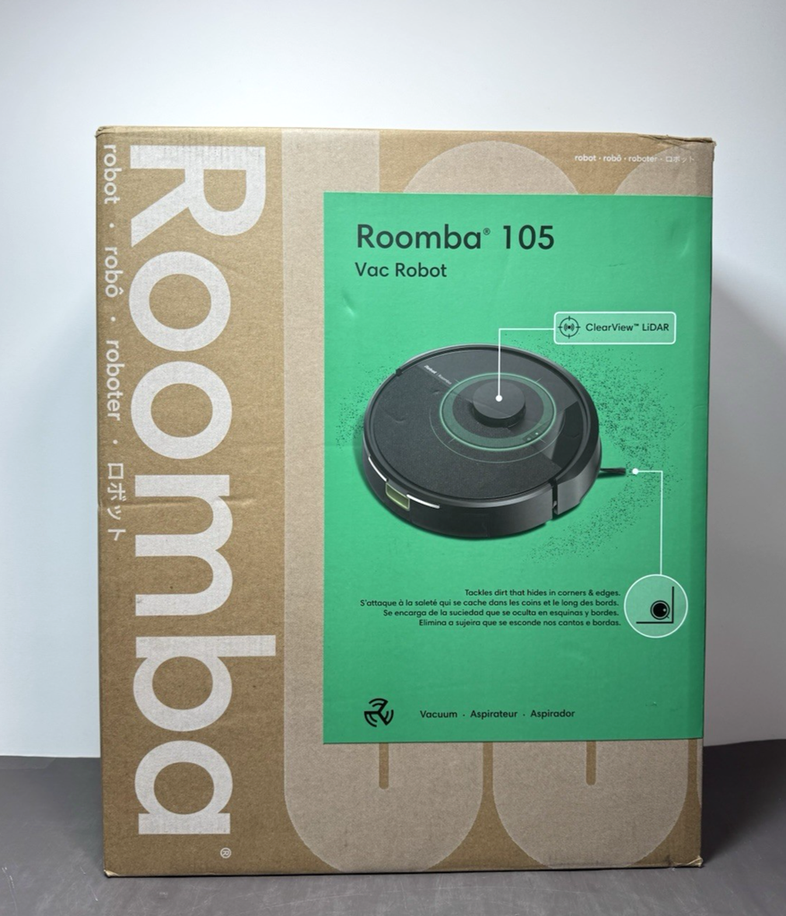 iRobot Roomba 105 Vac Robot Vacuum -New Sealed