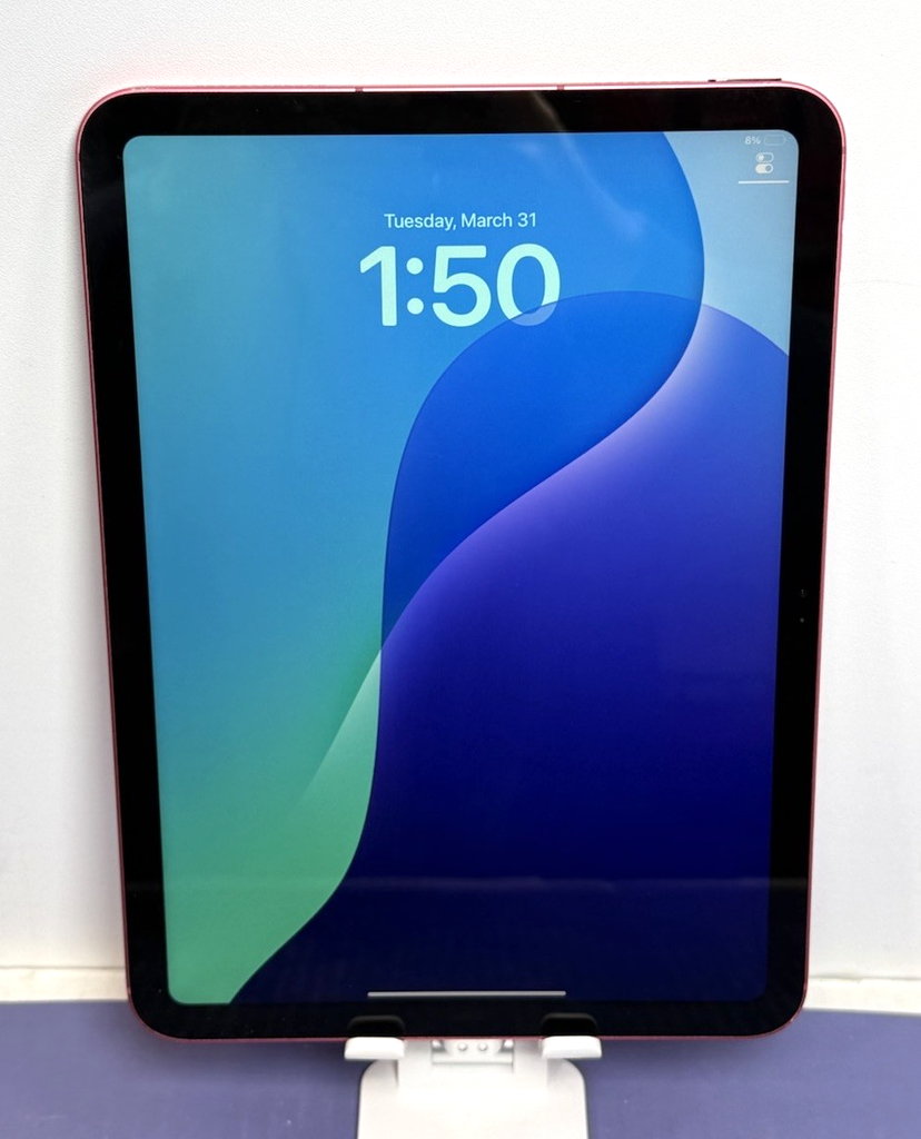 Apple iPad A16 chip 11" with Wi-Fi only 128GB  Pink - 100% battery