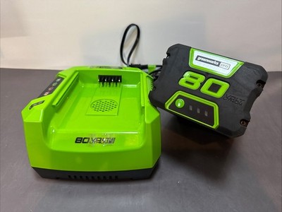 GreenWorks Pro 80V 2Ah Lithium-Ion Battery W/Charger