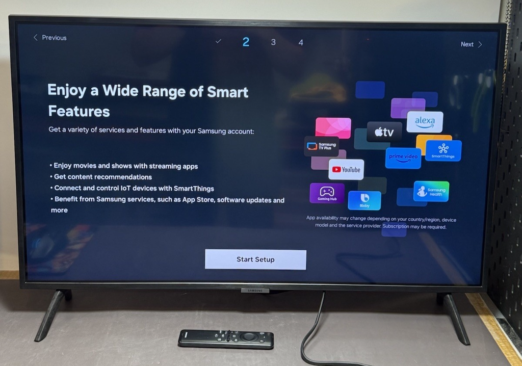 Samsung QN32Q60DAFXZA 32" Q60D QLED 4K Smart TV with Quantum HDR