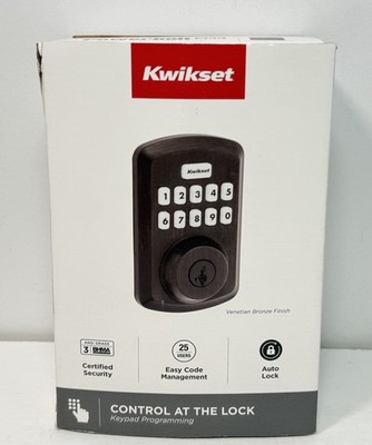 Kwikset Powerbolt 250 Electronic Keypad Deadbolt  992500-003