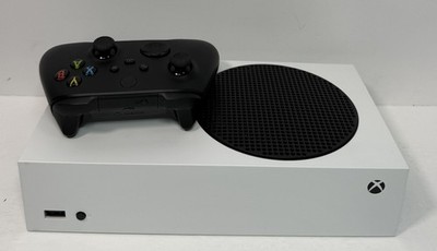 Microsoft Xbox Series S 512GB Console Gaming System White with controller/cables