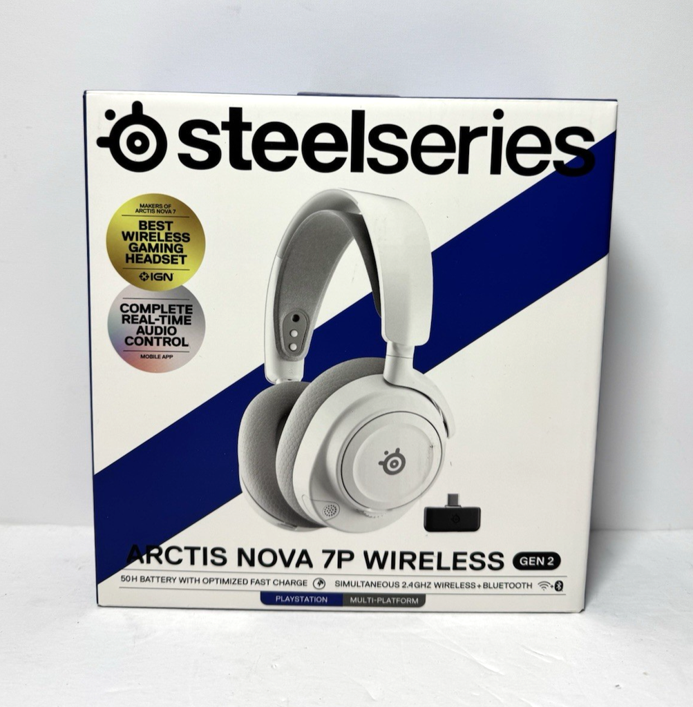 SteelSeries Arctis Nova 7P (Gen 2) Wireless Multi Gaming Headset -Brand New