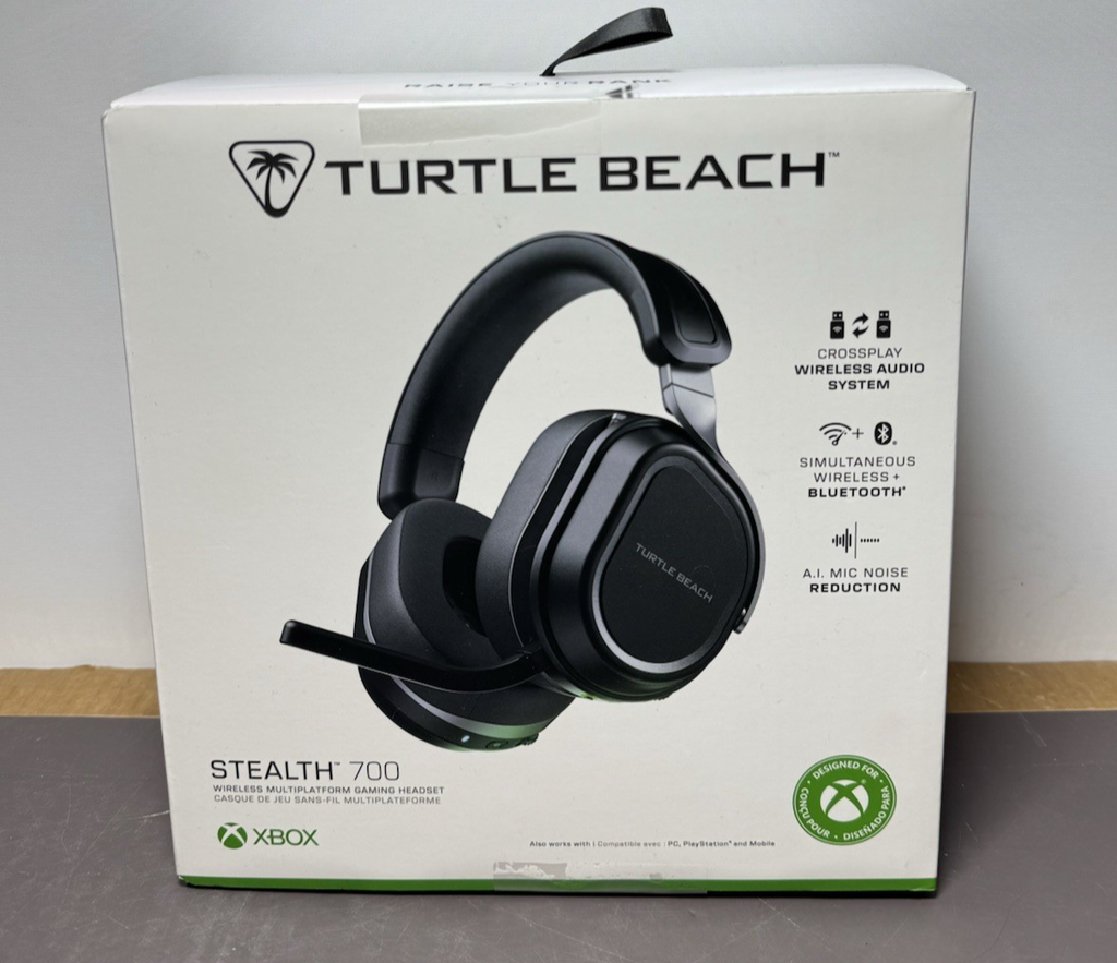 Turtle Beach Stealth 700 Gen 3 Wireless Xbox Headset Black -New Sealed