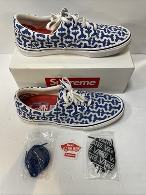 VANS x Supreme Skate Era, Monogram S, Royal Blue, Size 12 VN0A5KRV5YE