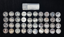 [13779-1] Lot of 0.900 90% 40 Coin Roll of Silver Statehood Quarters APMEX SKU# 46944