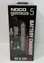 [13804-5] NOCO GENIUS5 5A 6V/12V Smart Battery Charger Maintainer -New Sealed