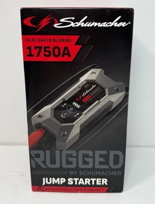 Schumacher Electric Rugged 1750A Lithium Car Battery Jump Starter -SL1669