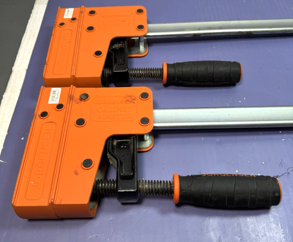 SET OF 2 Jorgensen 8024 Cabinet Master Clamp 24" Qty 2