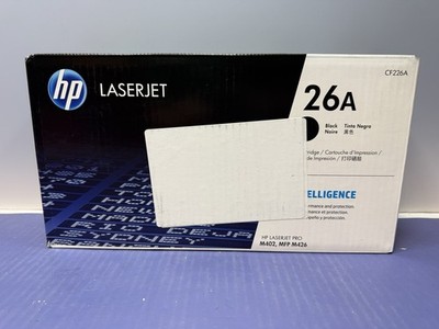 GENUINE HP 26A (CF226A) BLACK Toner OEM NEW IN FACTORY SEALED BOX MFD:02/26