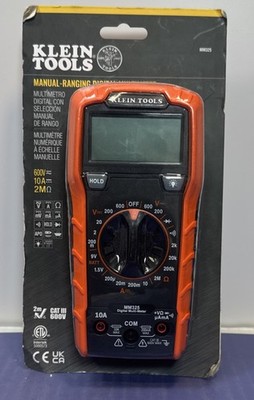 Klein Tools 600-Volt Digital Multi-Meter, Manual-Ranging - MM325
