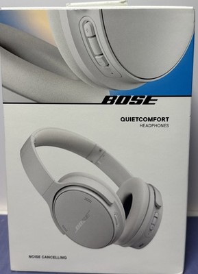 Bose QuietComfort Wireless OverEar Active Noise Canceling Headphones White Smoke