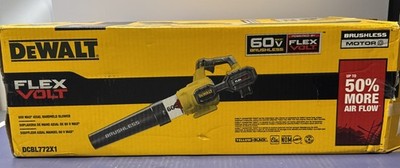 DEWALT DCBL772X1 60V Max FLEXVOLT Brushless Axial Blower w/ 9AH batt & charger
