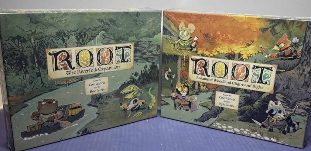 Leder Games LED01000 Root Board Game / And The Riverfolk Expansion