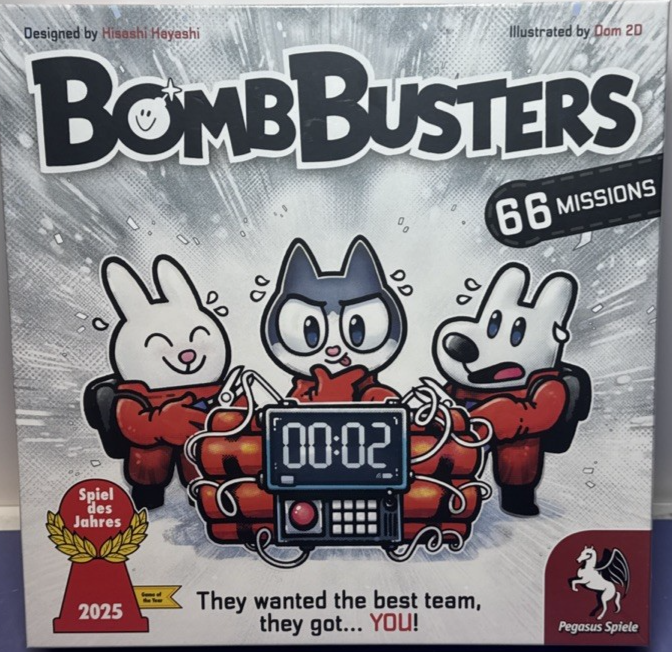 Bomb Busters Board Game Brand New Factory Sealed