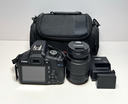[13952-1] Canon EOS Rebel T7 DSLR Camera Kit w/ 18-55mm, battery, charger and carry case