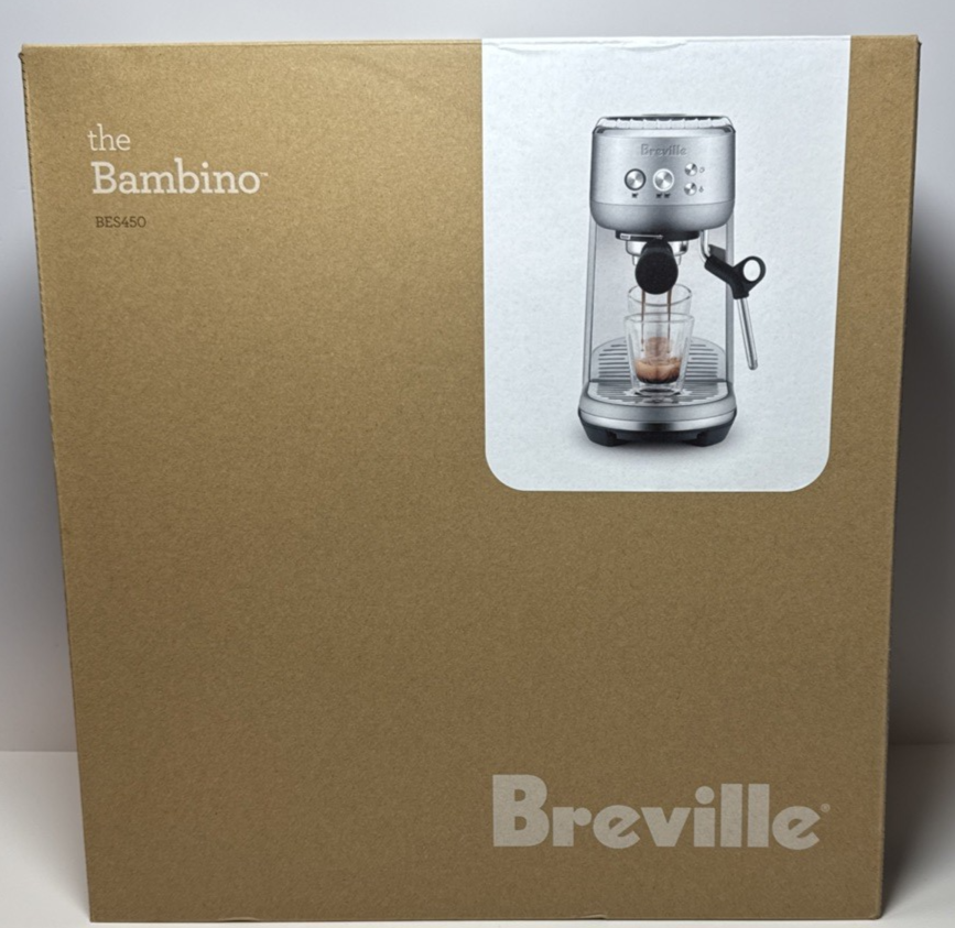 Breville Bambino Espresso Maker - BES450BSS1BUS1