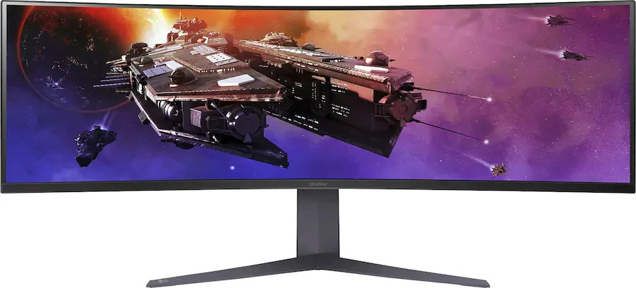 LG -UltraGear 45” Curved QHD 200Hz 1-ms FreeSync Premium Gaming Monitor-Open Box