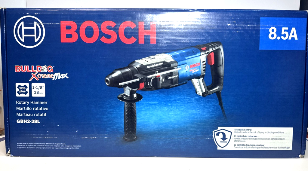 Bosch GBH2-28L Bulldog Xtreme Max Rotary Hammer -Brand New