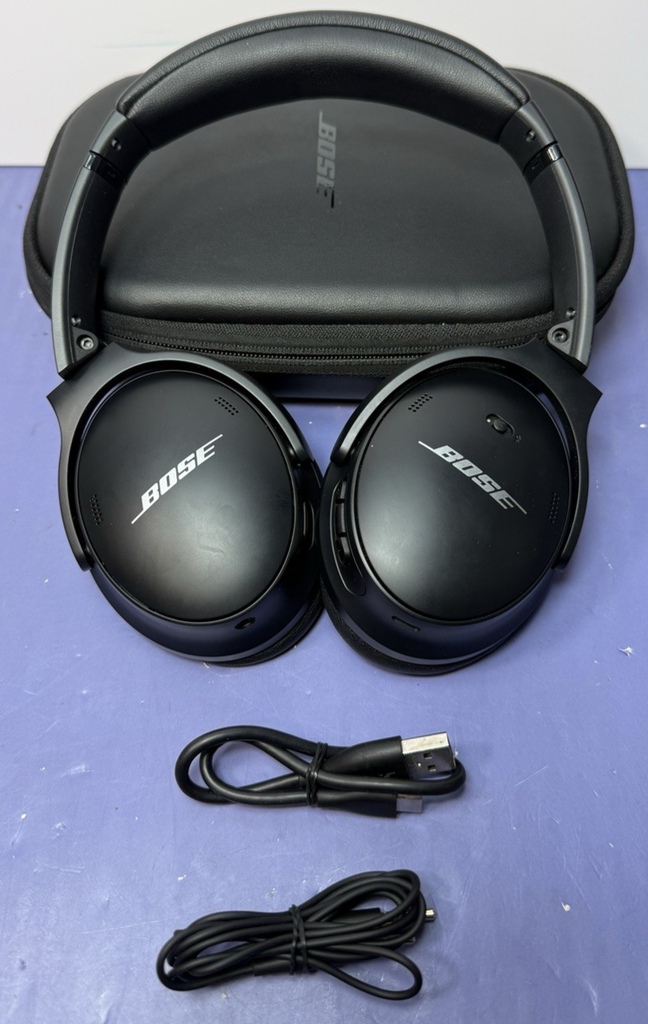 Bose QuietComfort 45 Noise Canceling Bluetooth Headphones - Black (437310)