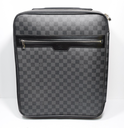 [7763-1] Louis Vuitton Damier Graphite Canvas Pegase 45 Rolling Suitcase