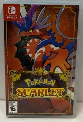Pokémon Scarlet - Nintendo Switch (Original Case & Cartridge)
