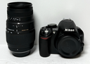 [14194-11] Nikon D3100 Digital SLR Camera with  Sigma 70-300mm DG Lens 34054 Shutter