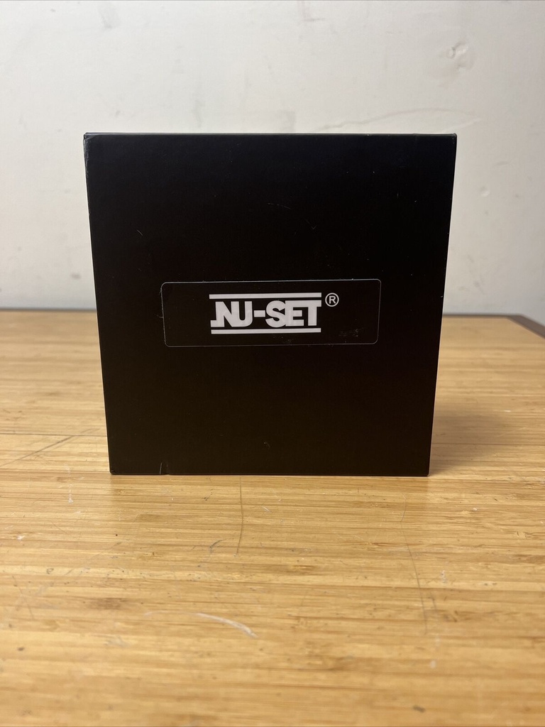 Nu-Set 7062-3 Lock Box,Wall,Combination,4.7" H,Black Factory Sealed