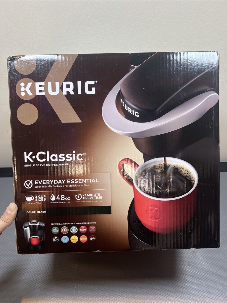 Keurig K-Classic Coffee Maker 48 OZ Black NEW