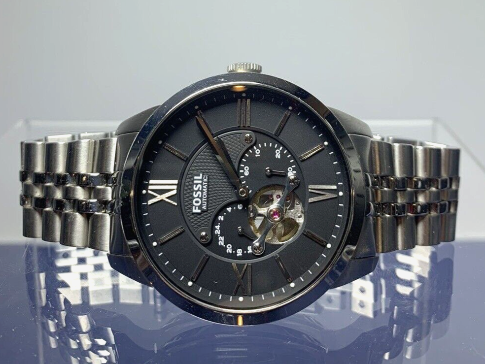 Fossil ME3107 Townsman Automatic Smoke Stainless Steel Watch
