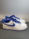 [2490-2] Nike Air Force 1 Low '07 White Medium Blue Size 13 DH7561-104 NWB